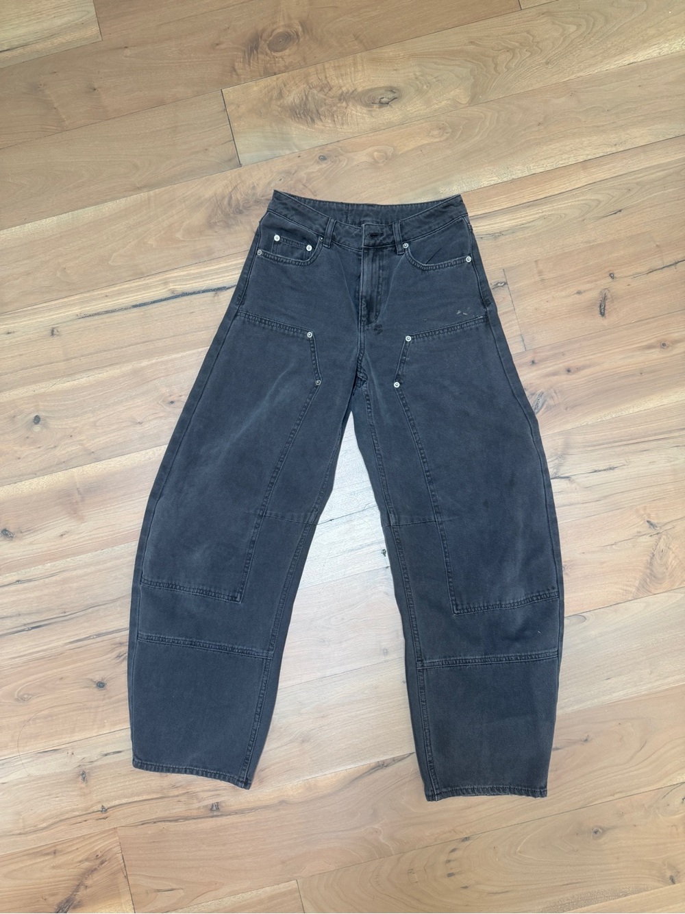 Black Barrel Carpenter Jeans